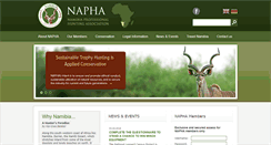 Desktop Screenshot of napha-namibia.com